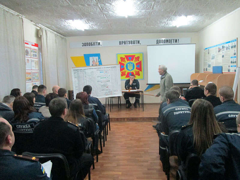 Участь в заходах службової підготовці працівників Павлоградського міського районного управління ГУ ДСНС України
